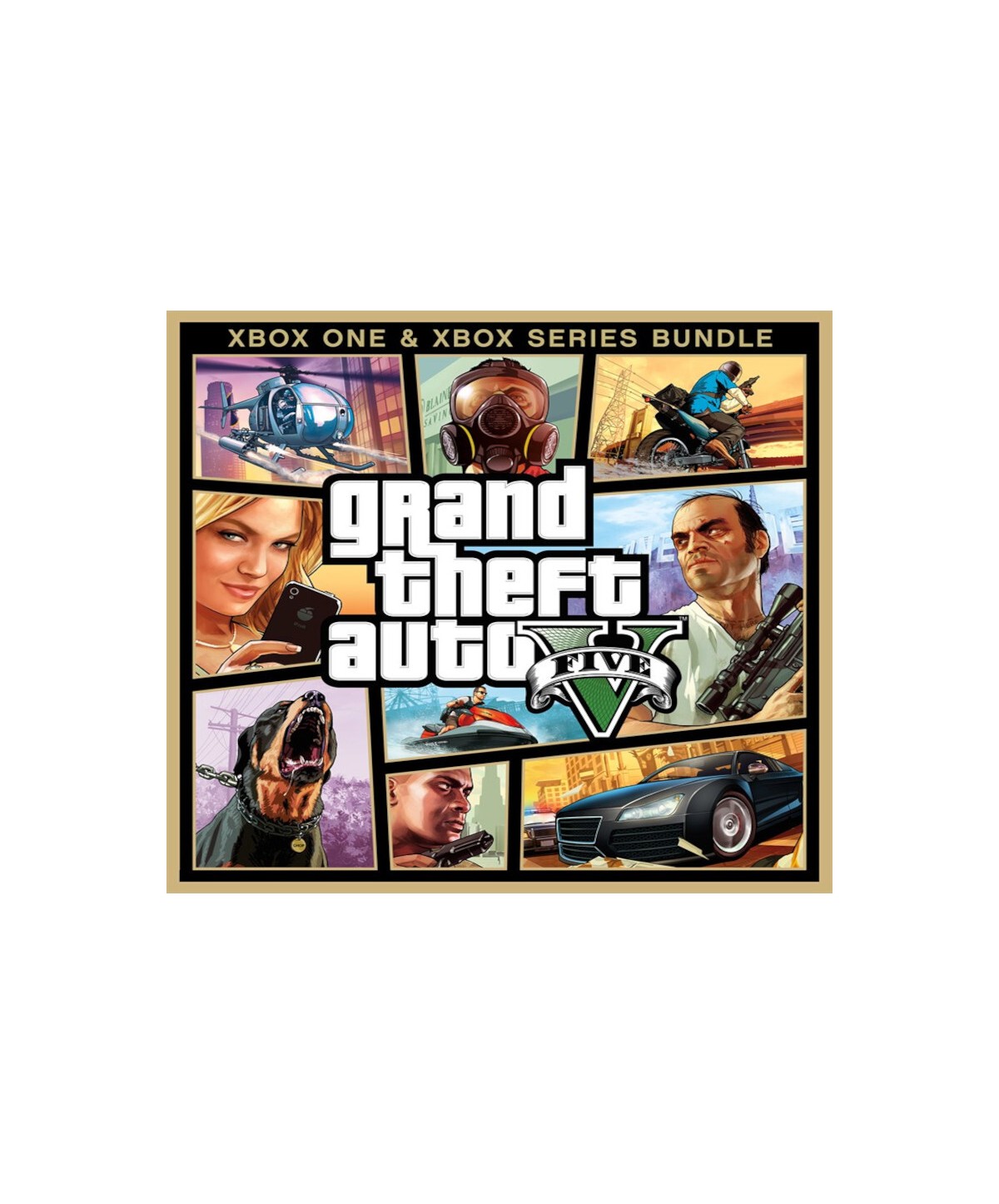 Grand Theft Auto V Cross-Gen Bundle XBOX One / Xbox Series X|S Xbox Series X|S Key 
